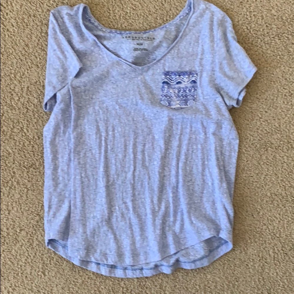 aeropostale blue t-shirt